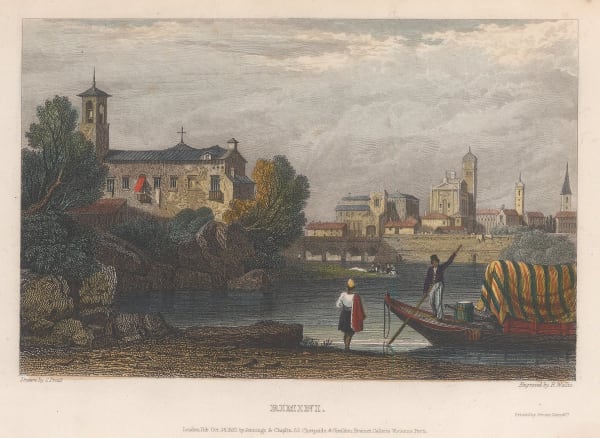 John Prout, Italy - Rimini, 1830 c.