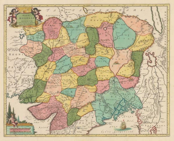 Covens (Jean) & Mortier (Cornelius), Magni Mogolis Imperivm, 1730 c.