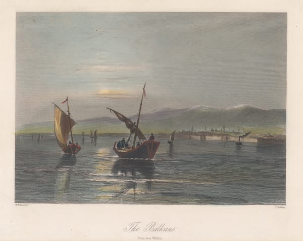 William Bartlett, Bulgaria - Danube near Vidin, 1842 c.