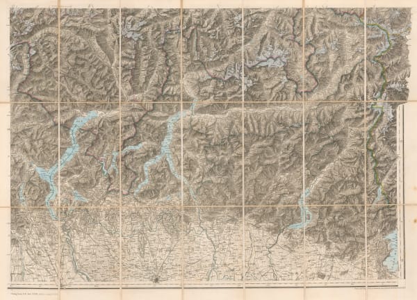 Edward Stanford, The Italian Alps, 1876