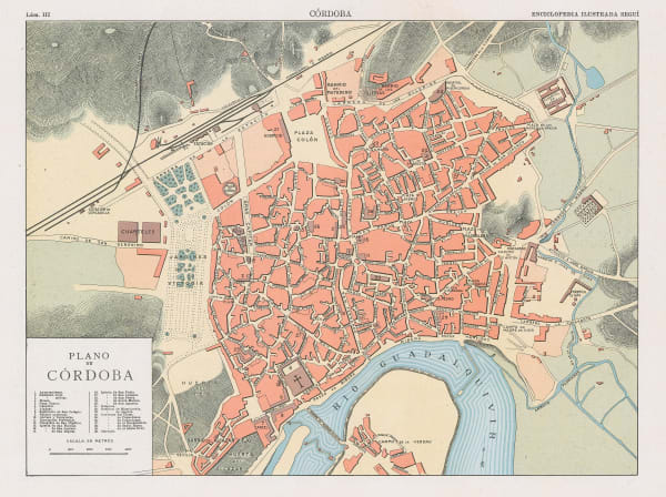 Enciclopedia Segui, Plano de Cordoba, 1910 (c.)