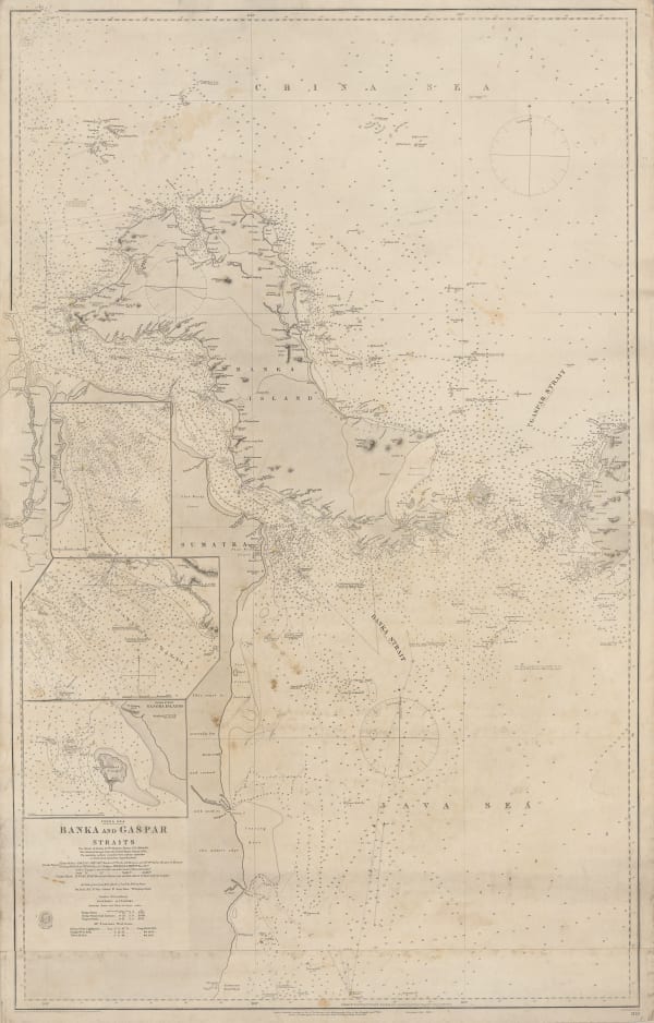 British Admiralty, Banka and Gaspar Straits, 1881