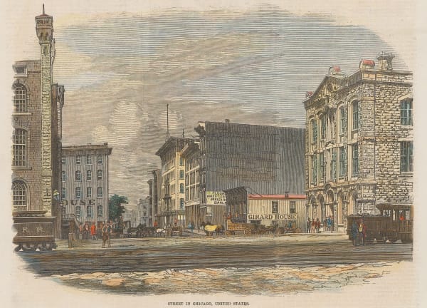 Illustrated London News (ILN), Illinois - Chicago, 1863