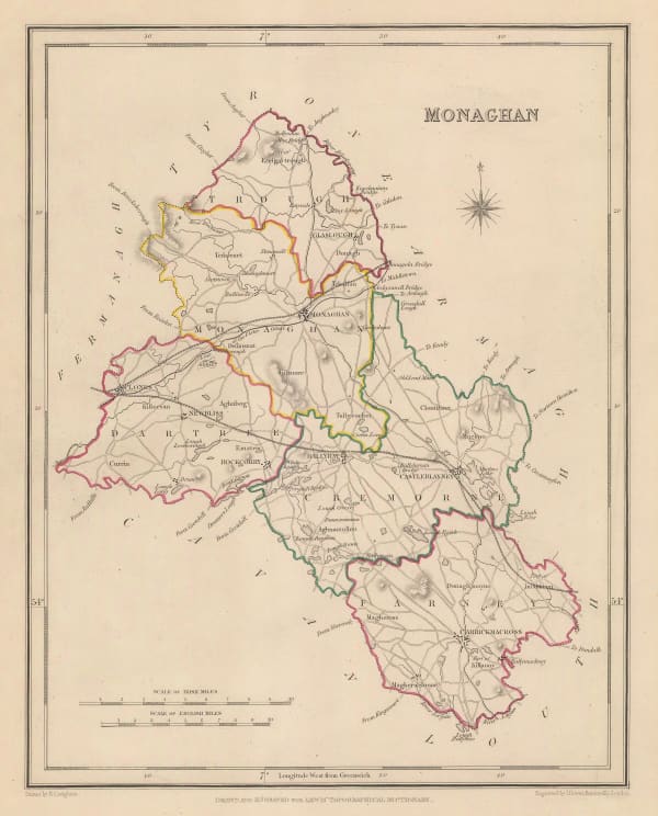 Samuel Lewis, Monaghan, 1850