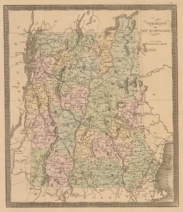 Jeremiah Greenleaf, Vermont and New Hampshire, 1848