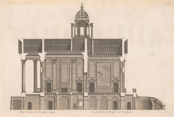 Colen Campbell, Architecture - Wansted House, 1720 c.