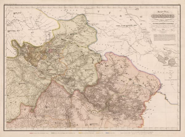 Heinrich Berghaus, Himalaya, 1835
