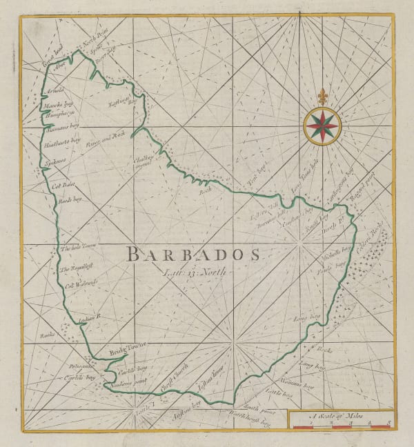Mount & Page, Barbados, 1740 c.