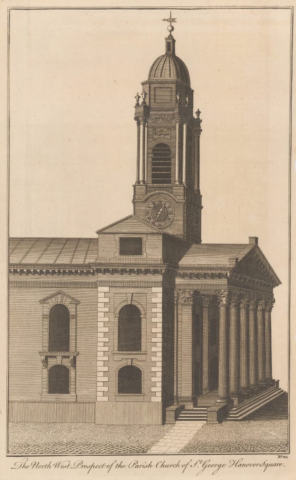 John Stow, London - Hanover Square, 1755