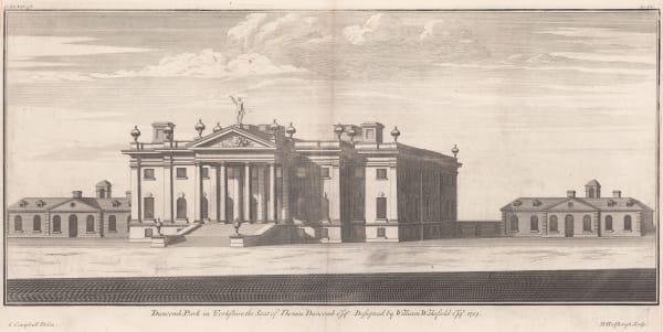 Colen Campbell, Architecture - Duncombe Park, Yorkshire, 1720