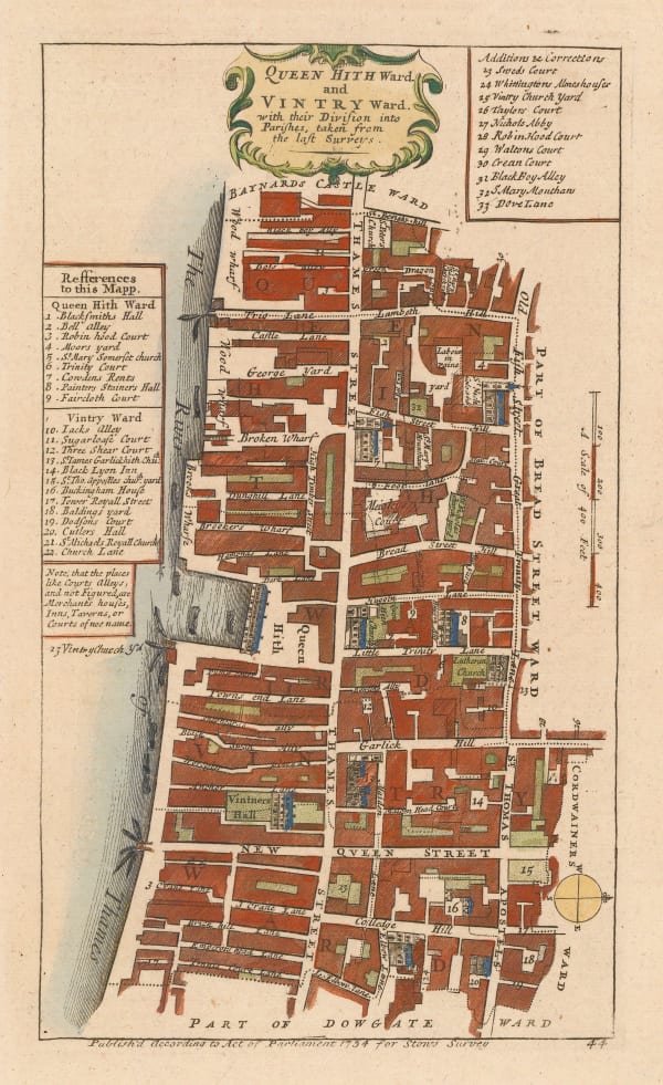 William Maitland, Queenhithe Ward and Vintry Ward, 1754