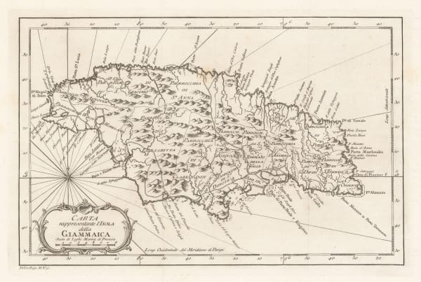 Veremondo Rossi, Jamaica, 1763