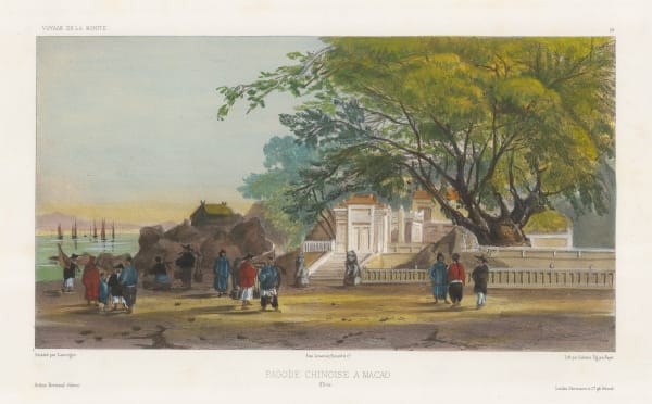 Auguste-Nicolas Vaillant, China - Macao, 1850 c.