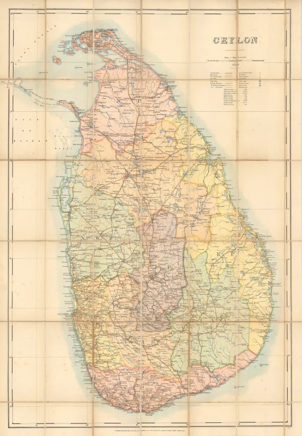 R.S. Templeton, Sri Lanka (Ceylon), 1910