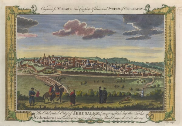 George Henry Millar, Jerusalem - Panorama of Jerusalem, 1782