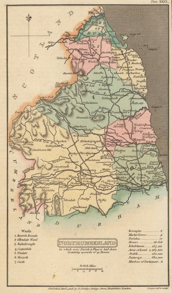 Richard Phillips, Northumberland, 1808