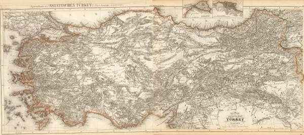 Joseph Meyer, Anatolia (Turkey) in extraordinary detail, 1850 c.