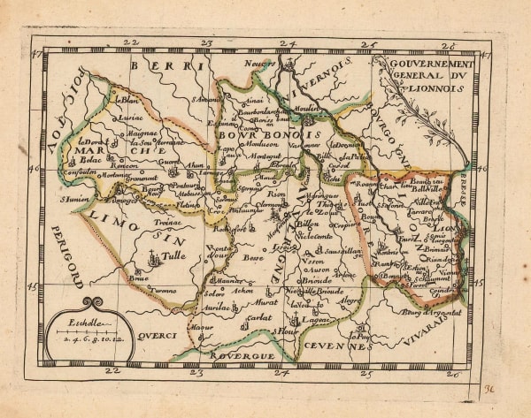 Pierre Duval, Lyonnais, 1680 c.