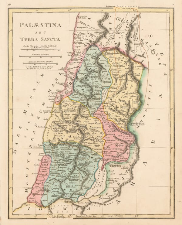 Robert Wilkinson, Palaestina seu Terra Sancta, 1806