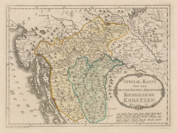 Franz Von Reilly, Koenigreiche Kroatien, 1790 c.