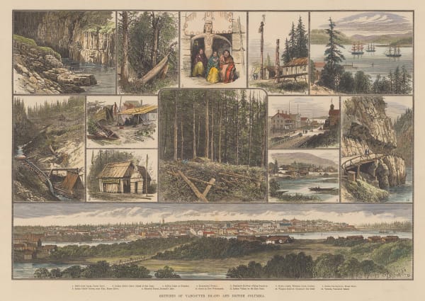 Illustrated London News (ILN), Vancouver Island - With views of British Columbia , 1882