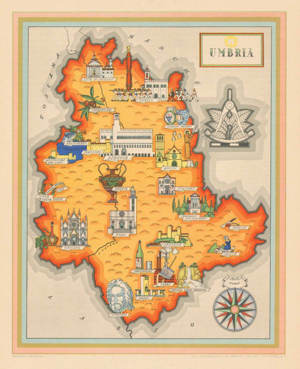 Giovanni De Agostini, Umbria, 1958