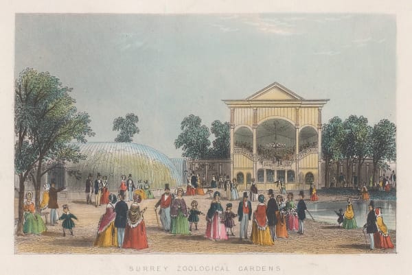 John Tallis, London - Vauxhall Pleasure Gardens, 1851