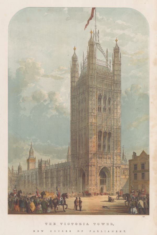 Illustrated London News (ILN), London - Victoria Tower, 1859
