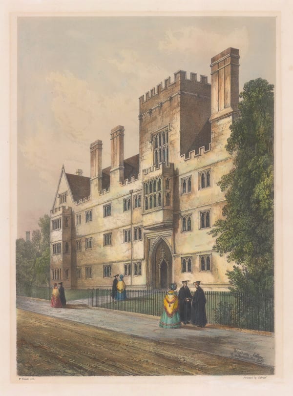 William Delamotte, Oxford University - Wadham College, 1840