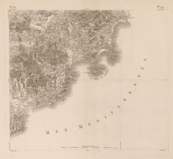 Cesar-Francois Cassini, Antibes, 1780 c.