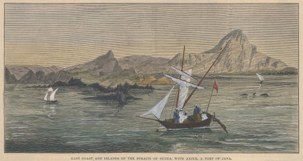 Illustrated London News (ILN), Indonesia - Java, Anjer, 1883