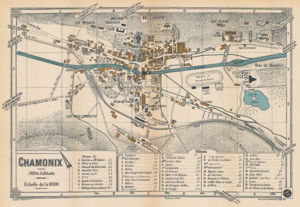 E. Fonne, Chamonix, 1920 c.