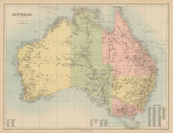A. & C. Black, Australia, 1880 c.