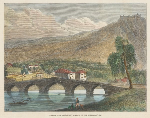 Illustrated London News (ILN), Bosnia & Herzegovina - Blagaj, 1876