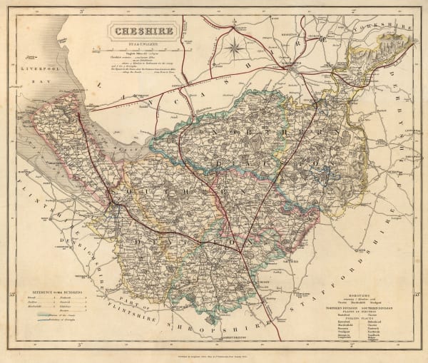 J. & C. Walker, Cheshire, 1844