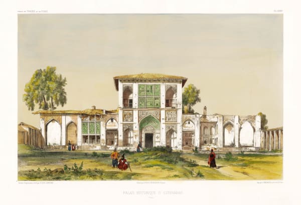 Xavier de Hell, Iran - Asterabad (Gorgan), Royal Palace, 1853