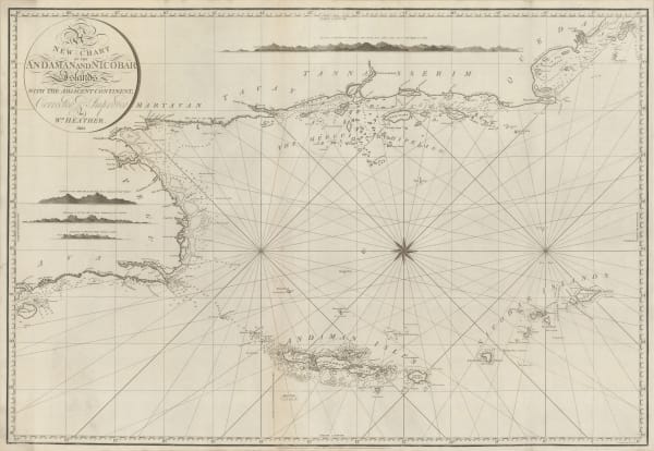William Heather, Chart of the Andaman and Nicobar Islands, 1803