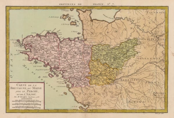 Étienne André Philippe de Prétot, Brittany, 1763
