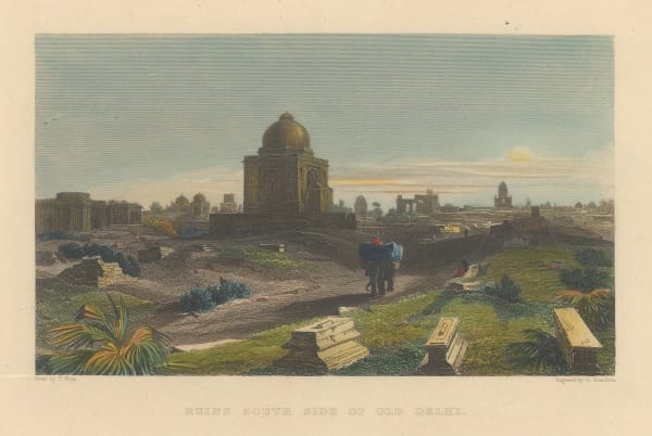 Capt. Robert Elliot, India - Delhi, Old Delhi, 1842
