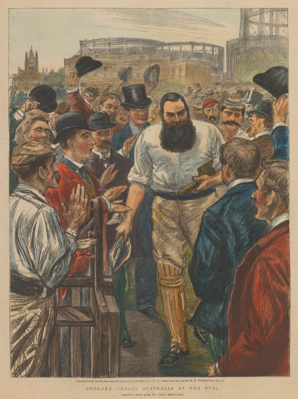 The Graphic Magazine, Cricket - Portrait, WG. Grace, 1893
