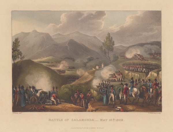 James Jenkins, Battle of Salamonda, 1809, 1815