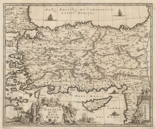Olfert Dapper, Anatolia and Cyprus at the height of Ottoman rule, 1681