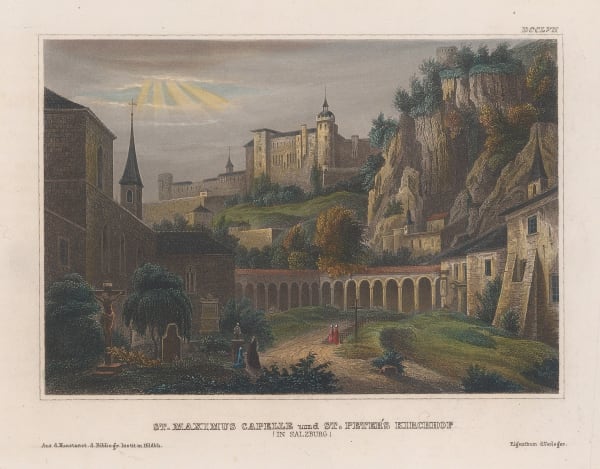 Hermann Meyer, Austria - Salzburg, Chapel of St Maximus, 1840