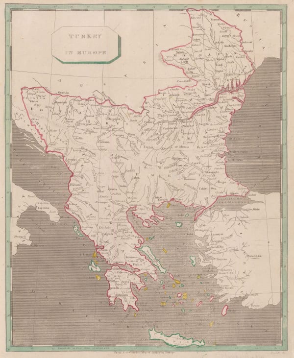 Morse and Andrews, Greece, Bosnia, Serbia and Bulgaria, 1805