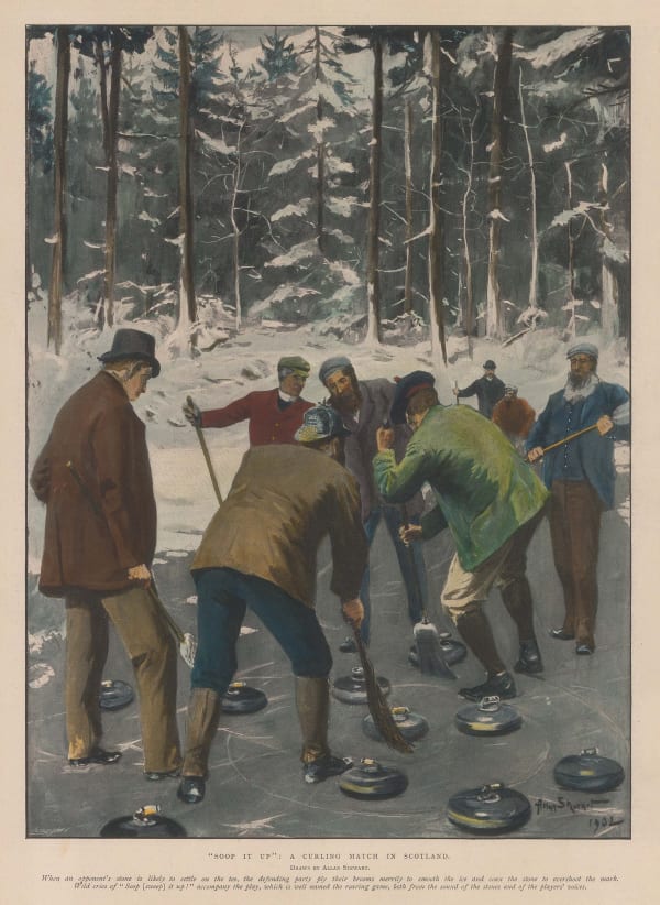 Illustrated London News (ILN), Curling - Scotland, 1903