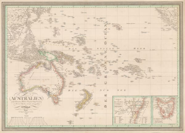 Carl Weiland, Australia and the Pacific Ocean, 1830