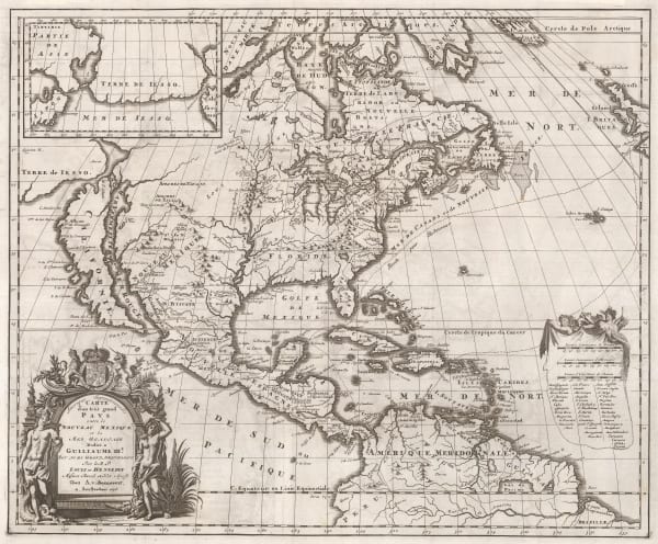 Louis Hennepin, North America to accompany Father Hennepin's account, 1698