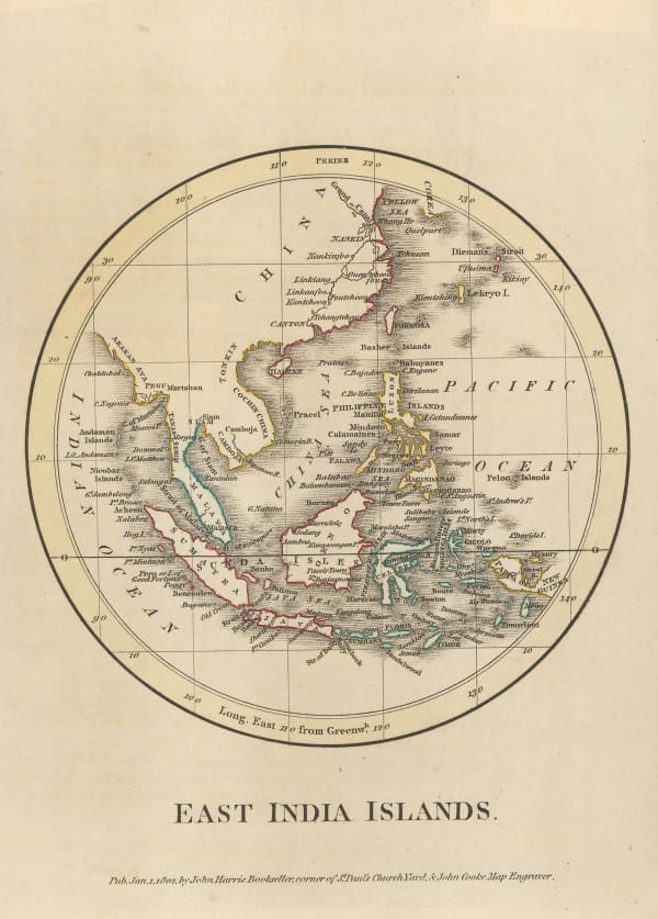 George Cooke, Southeast Asia, 1800