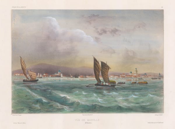 Auguste-Nicolas Vaillant, Philippines - Manila, 1850 c.