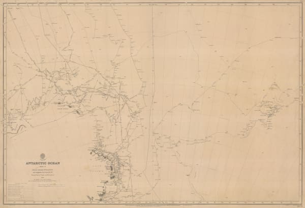 British Admiralty, Antarctic Ocean Sheet IV, 1910